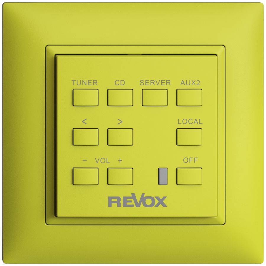 Comando da parete INC Revox EDIZIOdue lemon