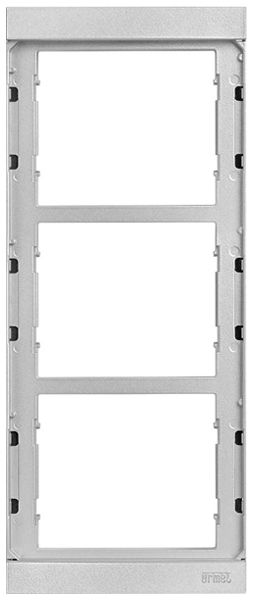 Rahmenmodulhalter Urmet Alpha, 3×Modul, 125×306mm