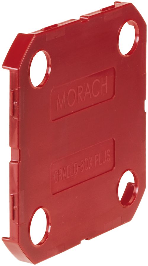 Schutzdeckel MT für Crallo-Box rot