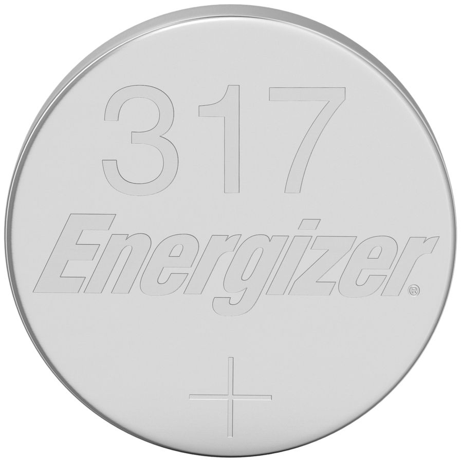 Pile bouton Energizer 317, oxyde d'argent, 1.55V, mini-blister 10 pcs, prix/pile