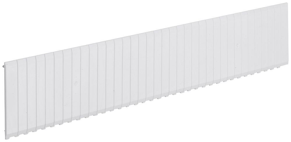 Abdeckstreifen Hager vector 18 Module 328×54mm grau