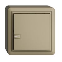 Poussoir KNX RGB AP EDUE, 250mW, a.LED RGB, 1×poussoir, comm.1×touche, sa