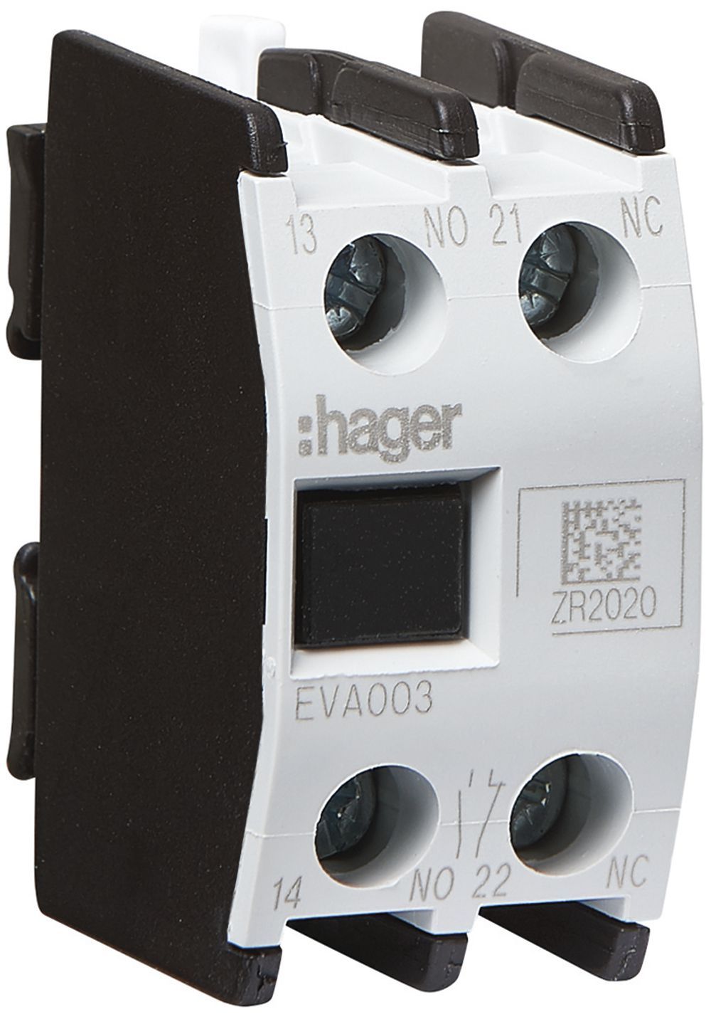 Hilfskontakt Hager 1S+1Ö zu EV040…EV170, EVN063…EVN200