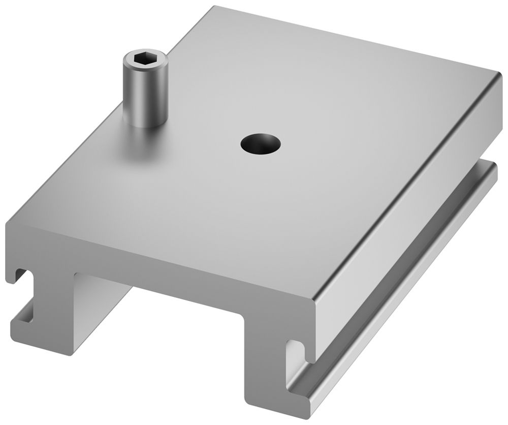 Supporto per sospensione Sylvania Lytespan H 40×29×10mm alluminio argento