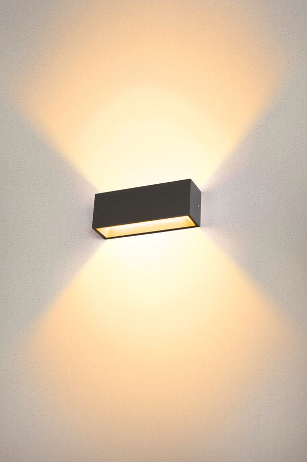 Applique LED SLV SITRA L UP/DOWN 24W 2700lm 3000/4000K 105° IP65 anthracite