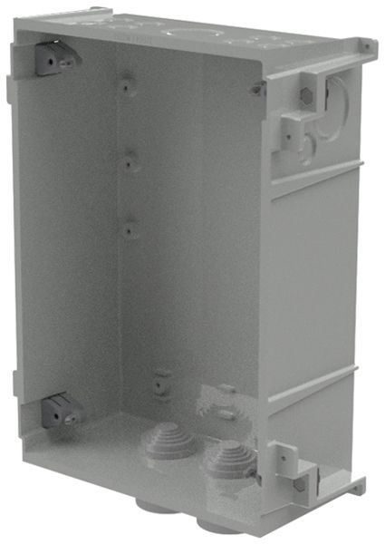 Einlasskasten R&S zu ENC 60/160, 3×M50/M63, 2×M32