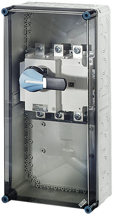 Lasttrennschaltergehäuse Hensel Mi, 400A, 3-polig+PE+N