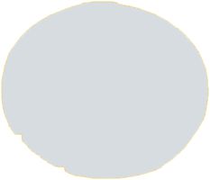 Tastenlinse ETN RMQ flach weiss