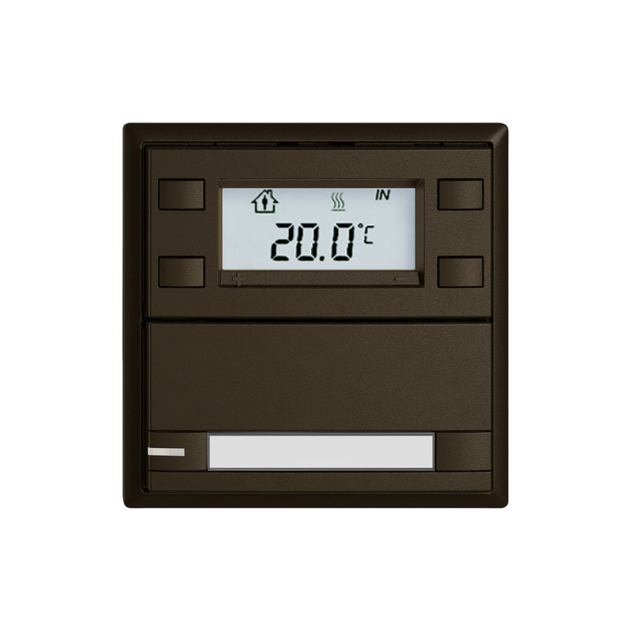 RTH-Taster EDIZIO.liv SNAPFIX® m.RGB-LED Pap.1×Taste 2-Tbed.br