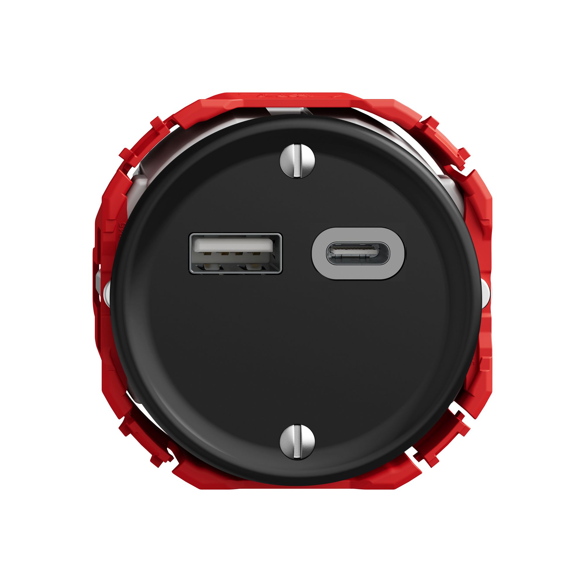 Prise de charge USB STANDARDdue SNAPFIX® 230V AC 18W 1×USB A 1×USB C no