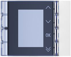 Frontblende für Displaymodul weiss
