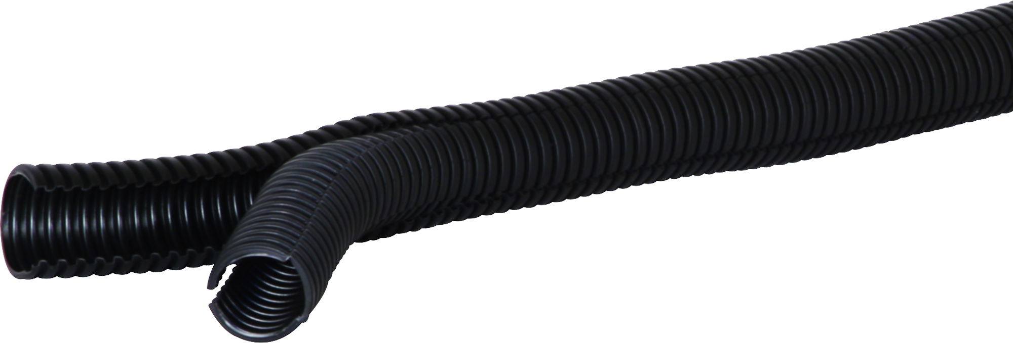 Tuyau matière synthétique Duplex 20mm noir