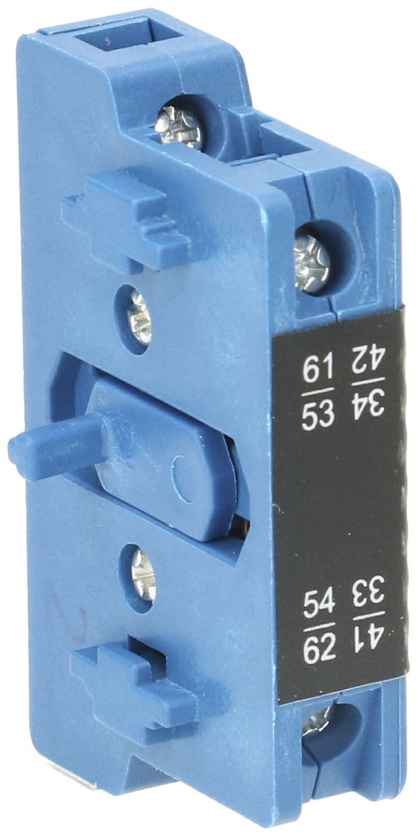 Contatto ausiliare K&N, 1Ch/1R 10A, per forma E e scatola KG20…KG32