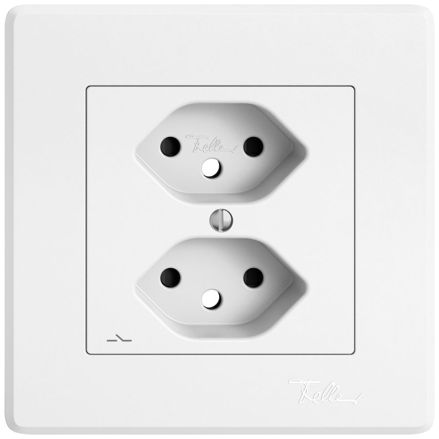 UP-Montageset EDIZIO.liv SNAPFIX® für 2×T13 getrennt Shutter ws