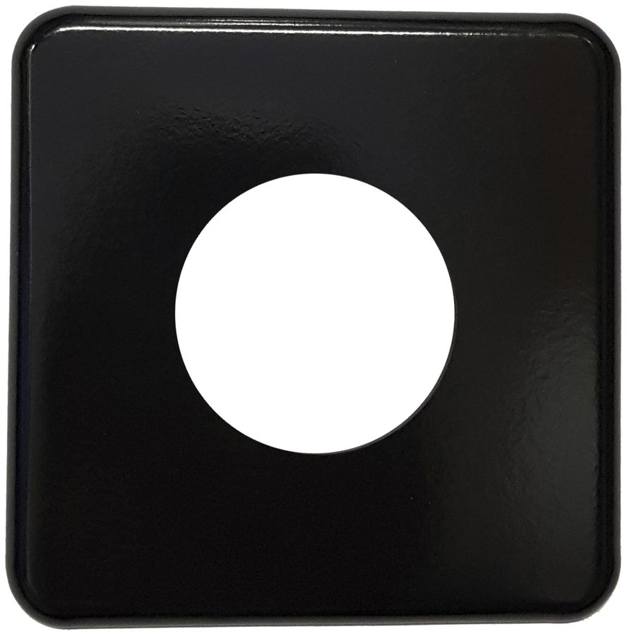Plaque de recouvrement II 45mm noir