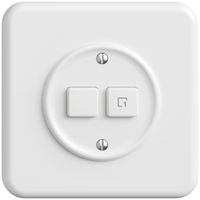 UP-Abdeckset zu Druckschalter 1K Szene/2T Sdue Wiser weiss