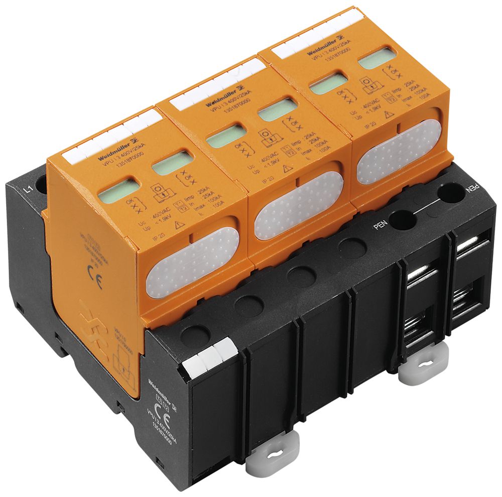 Überspannungsableiter Weidmüller VPU I 3 400V/25KA