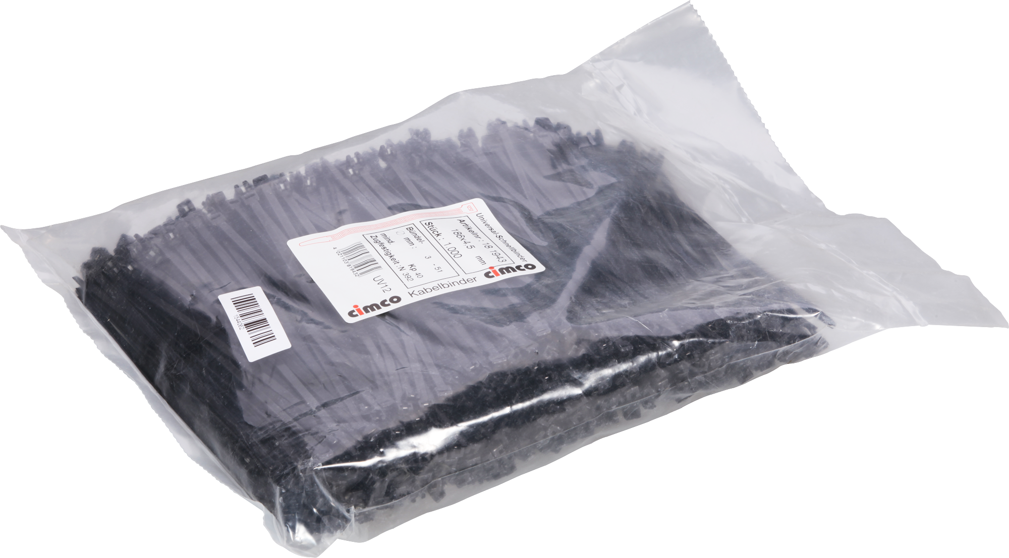 Fascetta TY-RAP TYB25MX 4.8×186mm nero