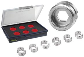 Set di matrici di serraggio CIMCO ALU 1×50/70/95…120/150/185/240mm² DIN 46329