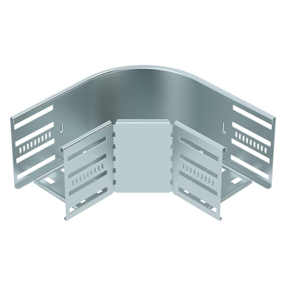 Coude BET RB 90° 110×100mm acier zingué en continu