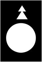 Bezeichnungsschild Schneider Electric Symbol weiss