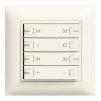 UP-Dimmer ZEP 2K/4T Zentral-Nebenstelle ON-OFF Szene EDIZIOdue weiss LED