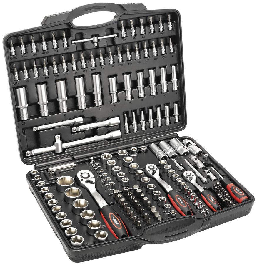 Jeu de clés à canon CIMCO 171 pièces 6.3/8/10/12.5mm