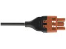 Cavo d'allacciamento Woertz 49343/C3 3×2.5mm² 250V 20A 1m ar presa-libero Cca