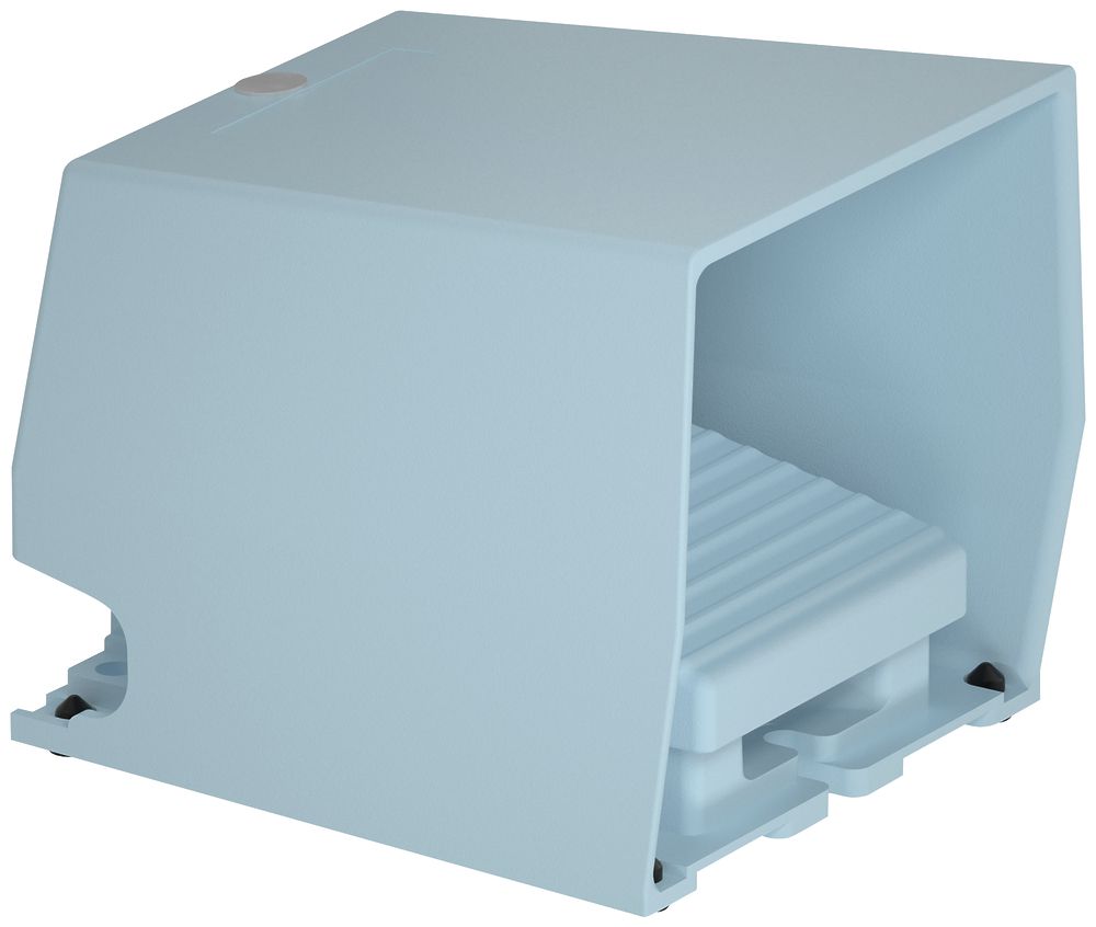 Interrupteur à pédale SE XPEM, 1F/1O à 1 position, 3A/240V, IP66, bleu