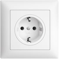 Presa SCHUKO INC EDIZIOdue FMI, 16A, 250VAC, L+N+PE bianco