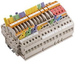 Messtrenn-Reihenklemmenblock WM LST VDE FNN 6mm² Schraube TS32/35