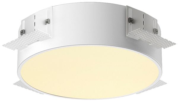 EB-LED-Deckenleuchte SLV MEDO 30 8W 1150lm 930/940K 70° Ø280mm weiss