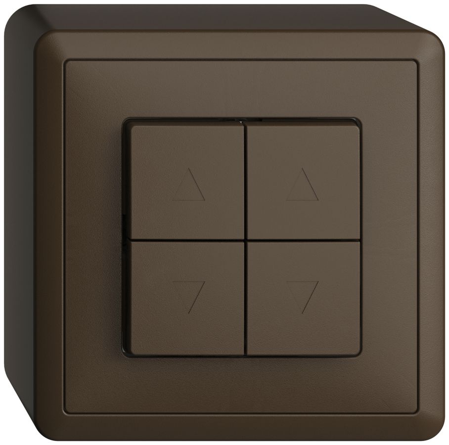 Pulsante per tapparella AP EDIZIOdue coffee 2 canali