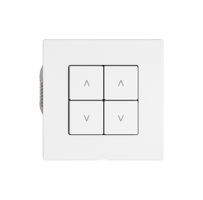 Storenschalter EDIZIO.liv Wiser SNAPFIX® 2 Kanal 4 Tasten WLAN ws