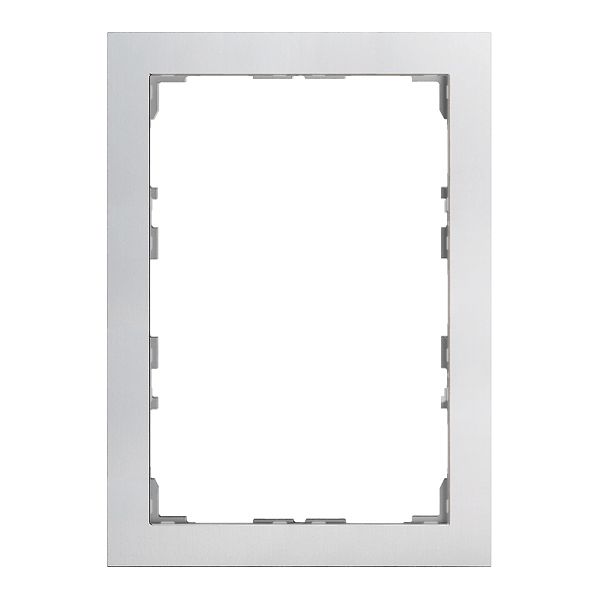Abdeckrahmen 3×2 Touchpanel II KNX Prestige aluminium