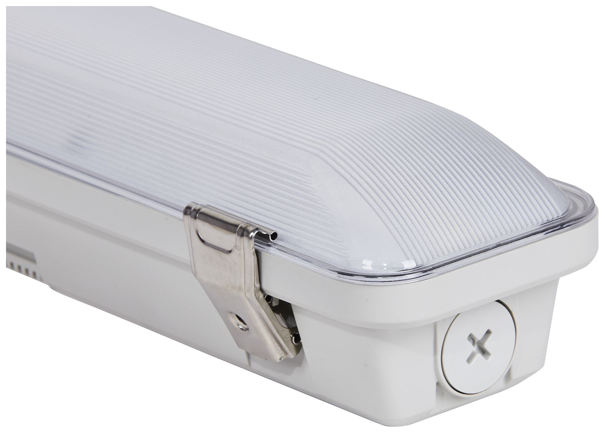 LED-Feuchtraumleuchte DOTLUX MISTRAL 39W 5320lm 840 IP66 1540×100 grau