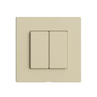 Nebenstelle 2K/2T zu Druckschalter Edue Wiser vanille