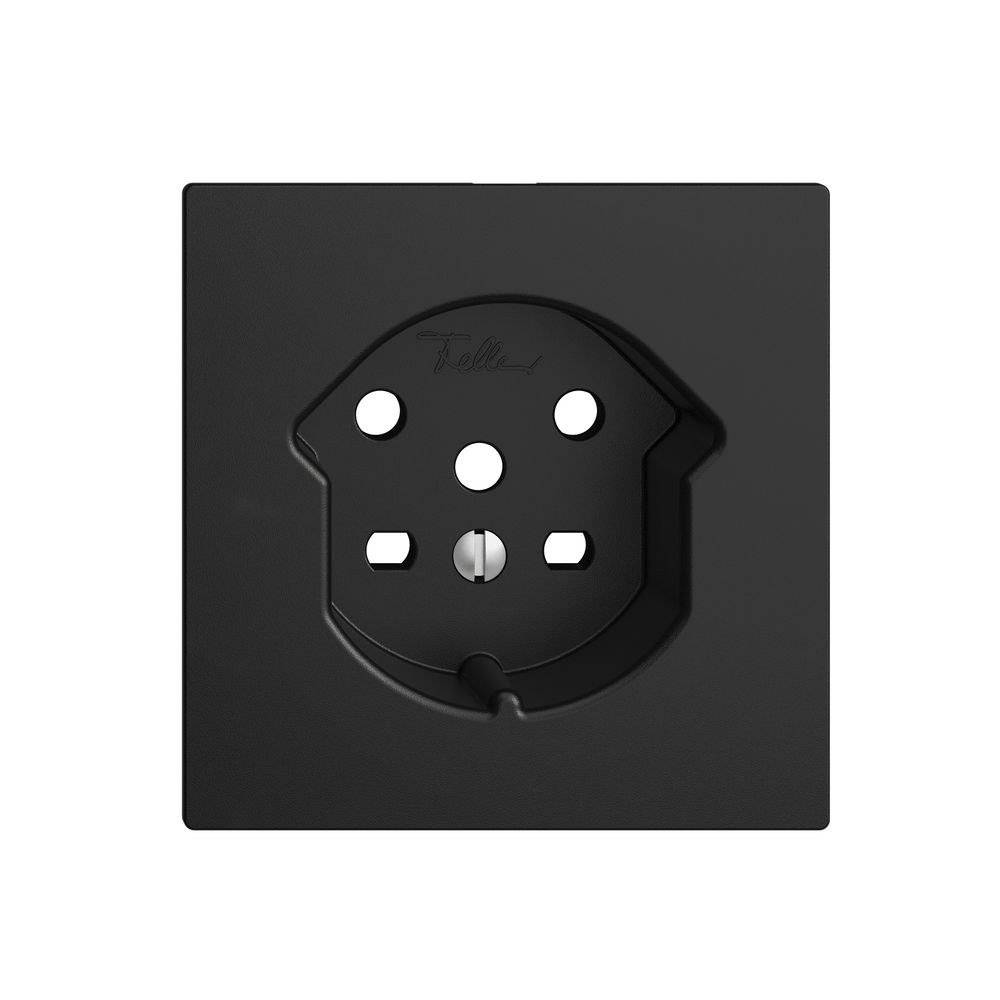 Placca frontale EDIZIOdue T15 nero