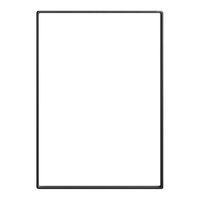 Cadre complémentaire EDIZIOdue prestige 3×2 noir