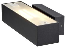 Wandleuchte SLV ANDREAS R7s 80W 207×95×43mm schwarz