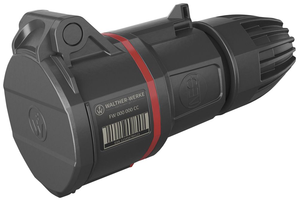 Prise mobile CEE NEO 5P 16A 380…415V 6h rouge IP54 borne sans vis