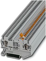 Messertrennklemme 0.08…4mm² grau Zugfederanschluss