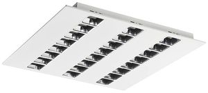 EB-LED-Deckenleuchte Sylvania OPTIX 625 ALU 26W 3600lm 4000K weiss