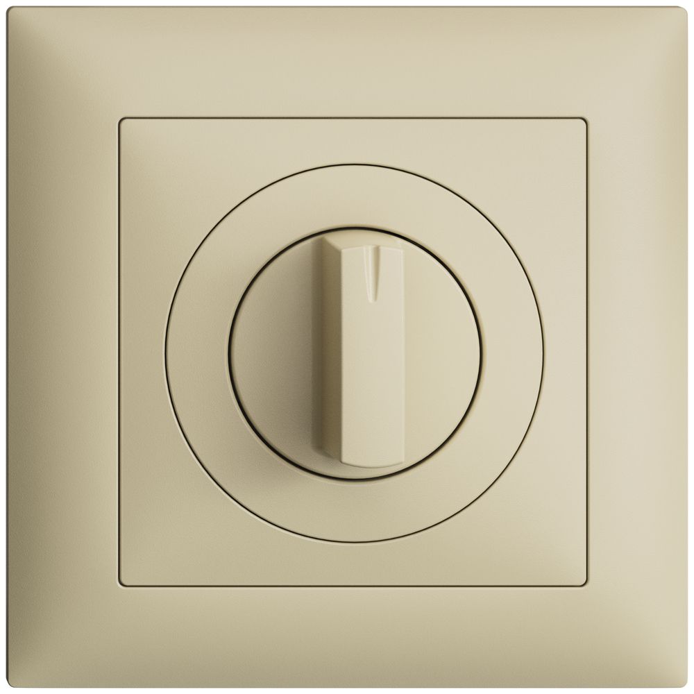 Kit frontale INC EDIZIOdue vanille 88×88mm per interr.rotativo