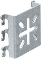 Montageplatte Bettermann für Gitterrine 140×90 verzinkt