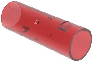 Verbindungsmuffe Spotbox M16 rot transparent