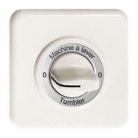 Frontset 0-Machine à laver-0-Tumbler weiss für Drehsch.FH