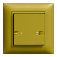 Tasto INC ZEP 1c/1t ON-OFF con LED EDIZIOdue olive