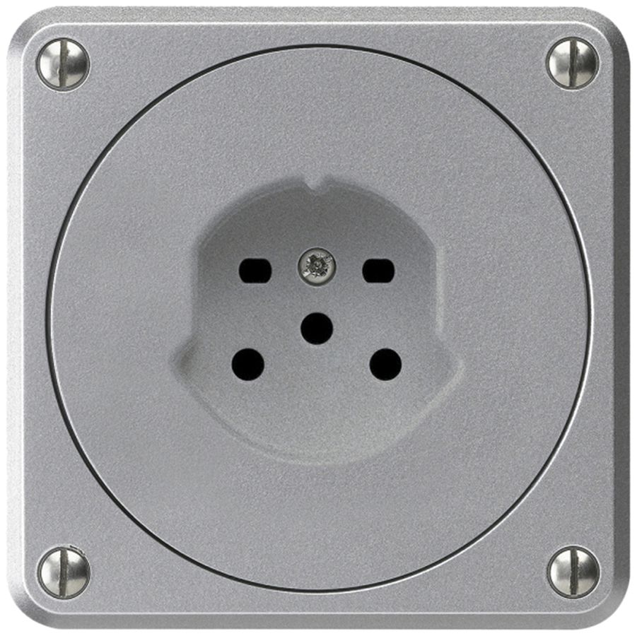 Presa HA robusto tipo 15 con morsetti a innesto alluminio