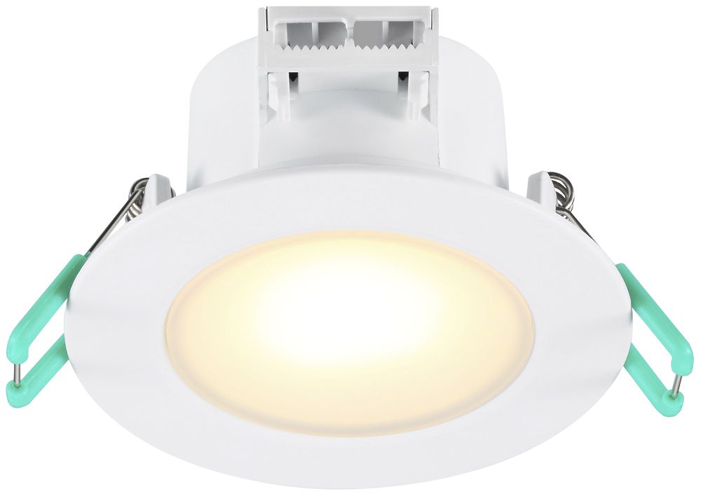 EB-LED-Deckenleuchte START ECO SPOT 6.5W 540lm 830 100° IP65/20 weiss